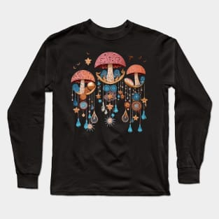 Mushroom Lover Dreamcatcher Long Sleeve T-Shirt